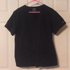 Black Cherokee Flexibles Scrub Top